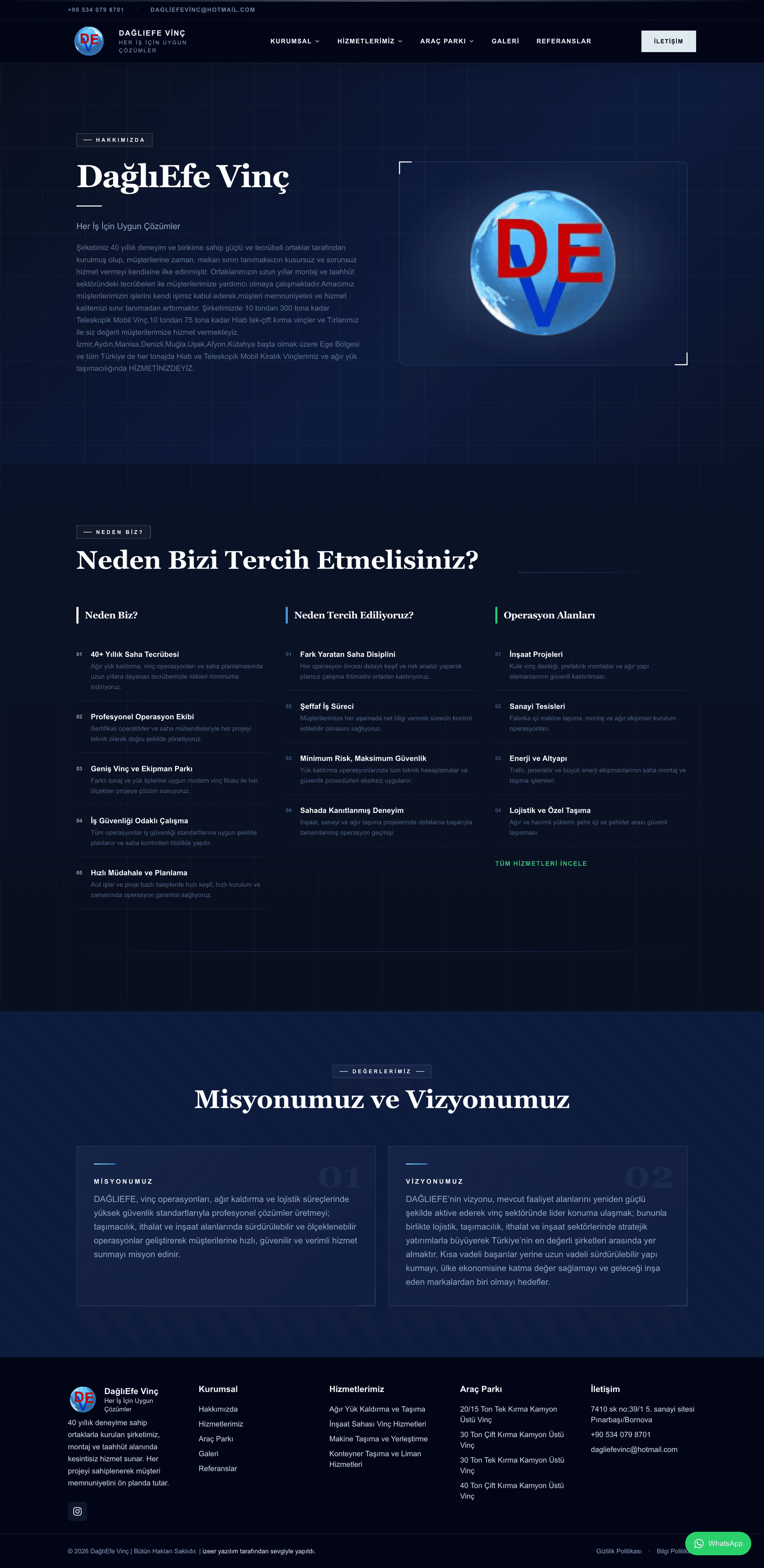 DağlıEfe Vinç Screenshot 2