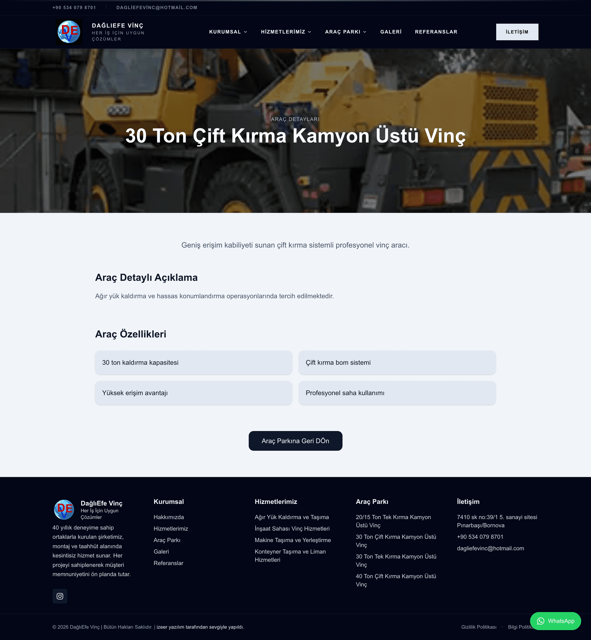 DağlıEfe Vinç Screenshot 6