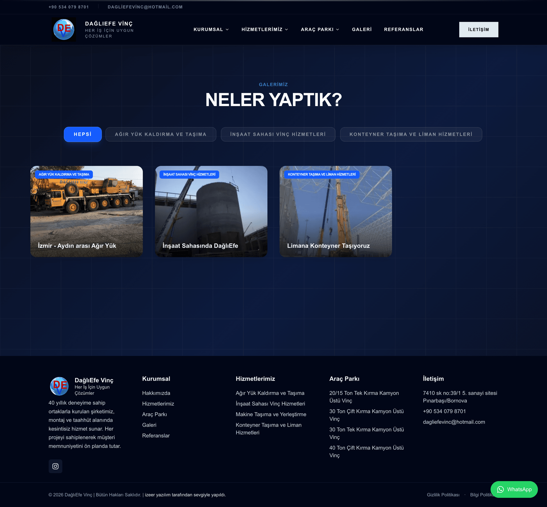 DağlıEfe Vinç Screenshot 7
