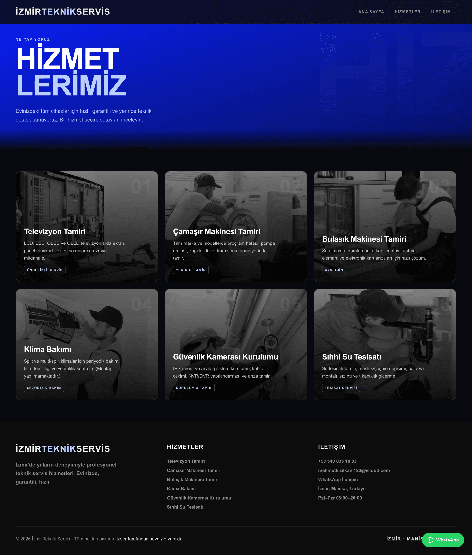 İzmir Teknik Servis Screenshot 2